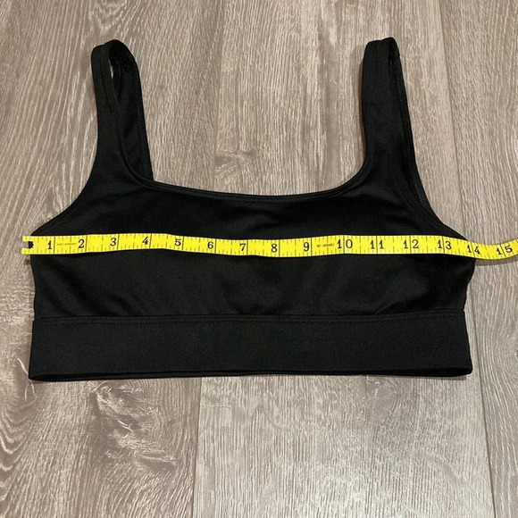 PINK Victoria’s Secret Ultimate lightly lined black sports bra S - Picture 4 of 10